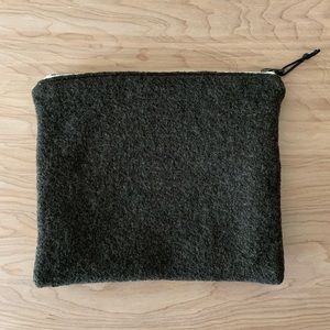 Pressed Wool Pouch, Handmade